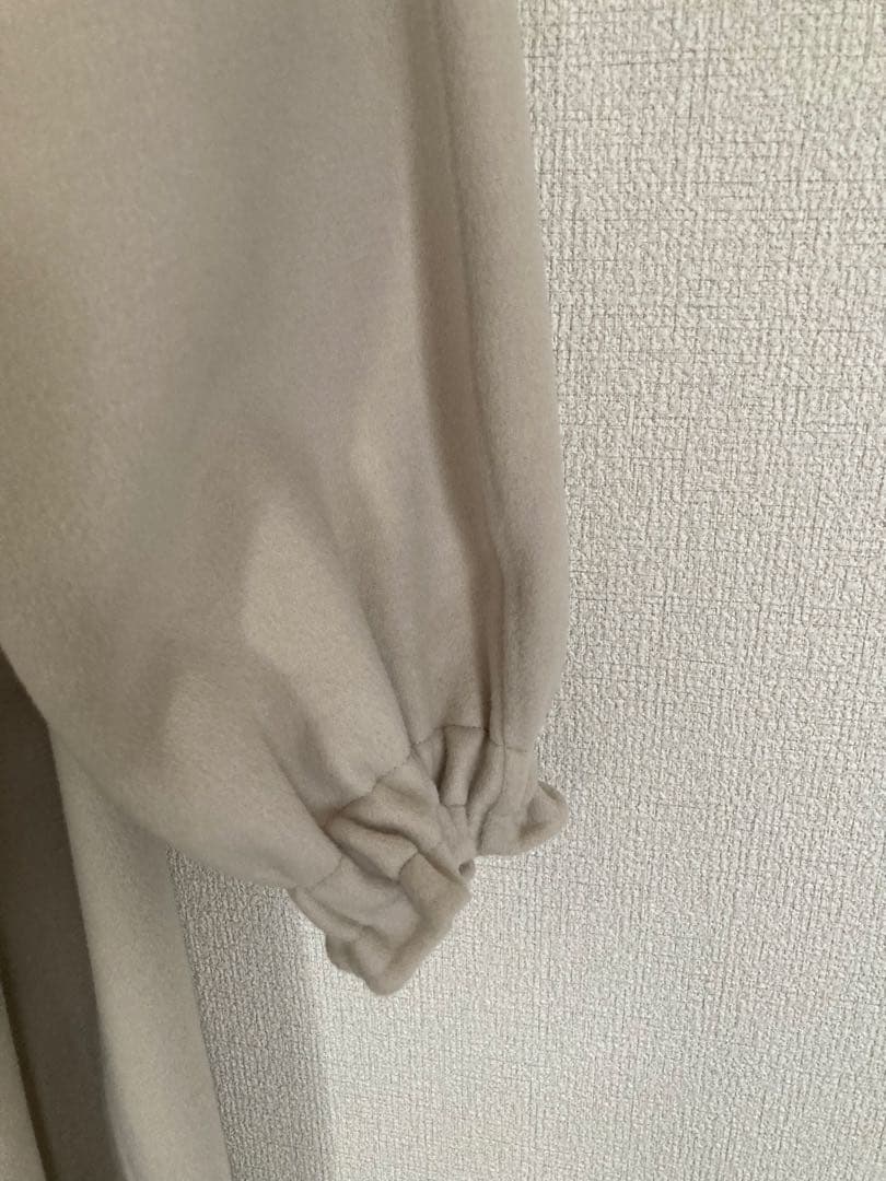 Noble リバーパフガウンコート ベージュ 新品