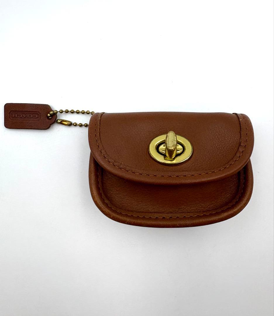 希少　オールドコーチ ケース　キーリング ターンロック　保存袋付