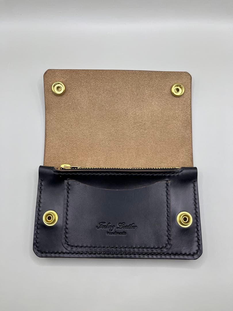 ミドルトラッカーウォレット　HORWEEN　クロムエクセル(ホーウィン社)