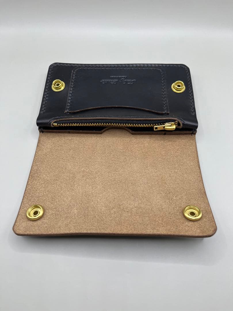 ミドルトラッカーウォレット　HORWEEN　クロムエクセル(ホーウィン社)