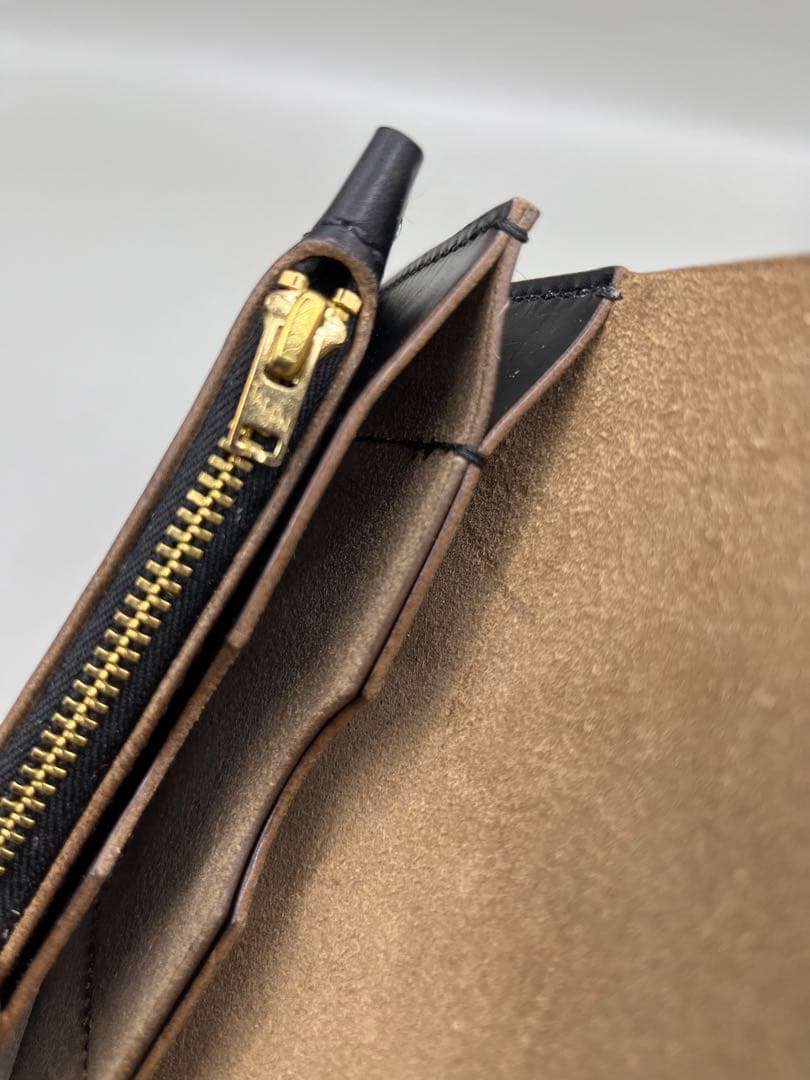 ミドルトラッカーウォレット　HORWEEN　クロムエクセル(ホーウィン社)