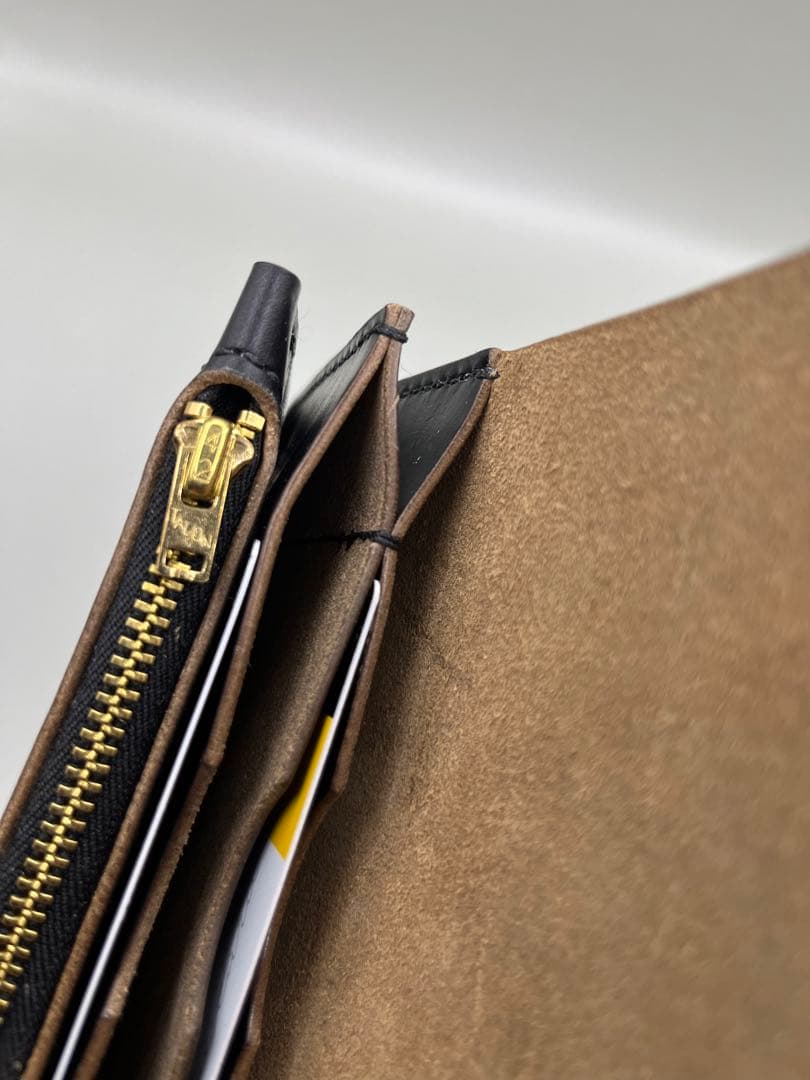 ミドルトラッカーウォレット　HORWEEN　クロムエクセル(ホーウィン社)