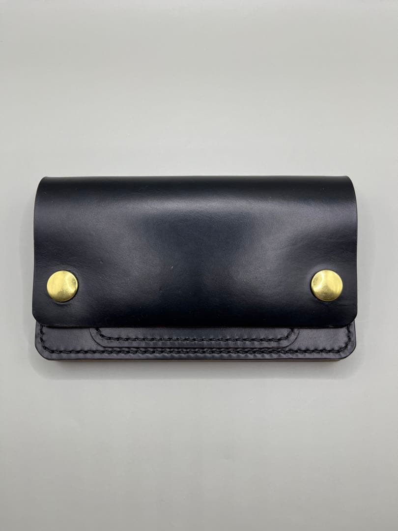 ミドルトラッカーウォレット　HORWEEN　クロムエクセル(ホーウィン社)