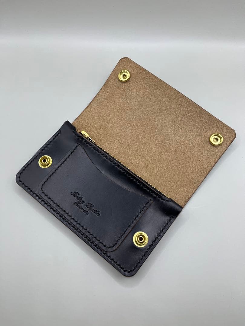 ミドルトラッカーウォレット　HORWEEN　クロムエクセル(ホーウィン社)