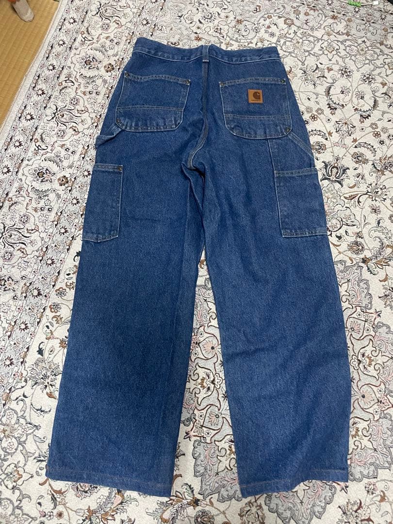 カーハート ダブルニーペインターパンツ　ワークパンツ　デニム