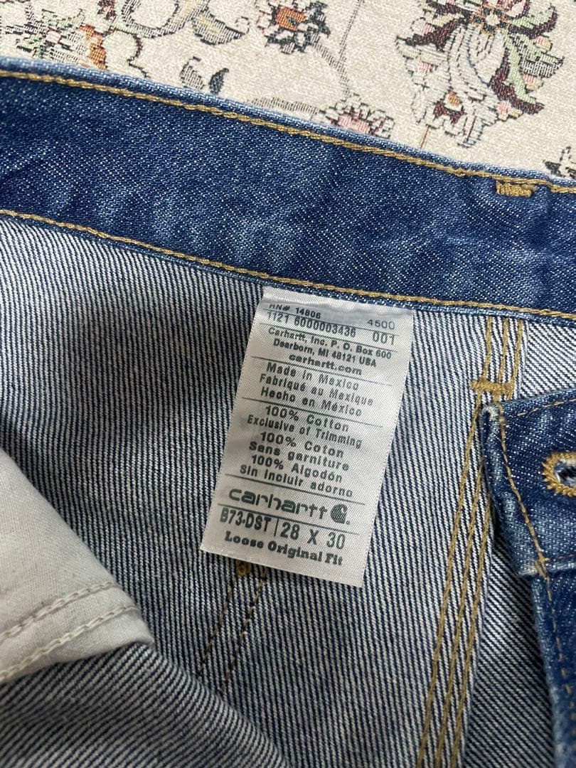 カーハート ダブルニーペインターパンツ　ワークパンツ　デニム