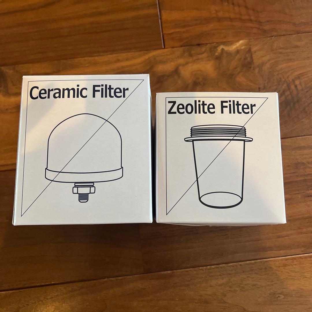 ポタポタクラブセラミックフィルターとゼオライトフィルターセット