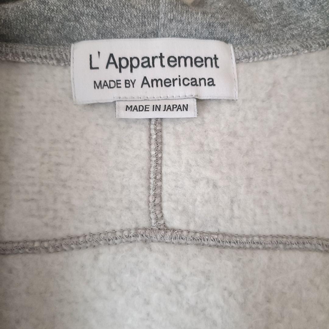 L'Appartement Americana ワイドフルジップフーディー
