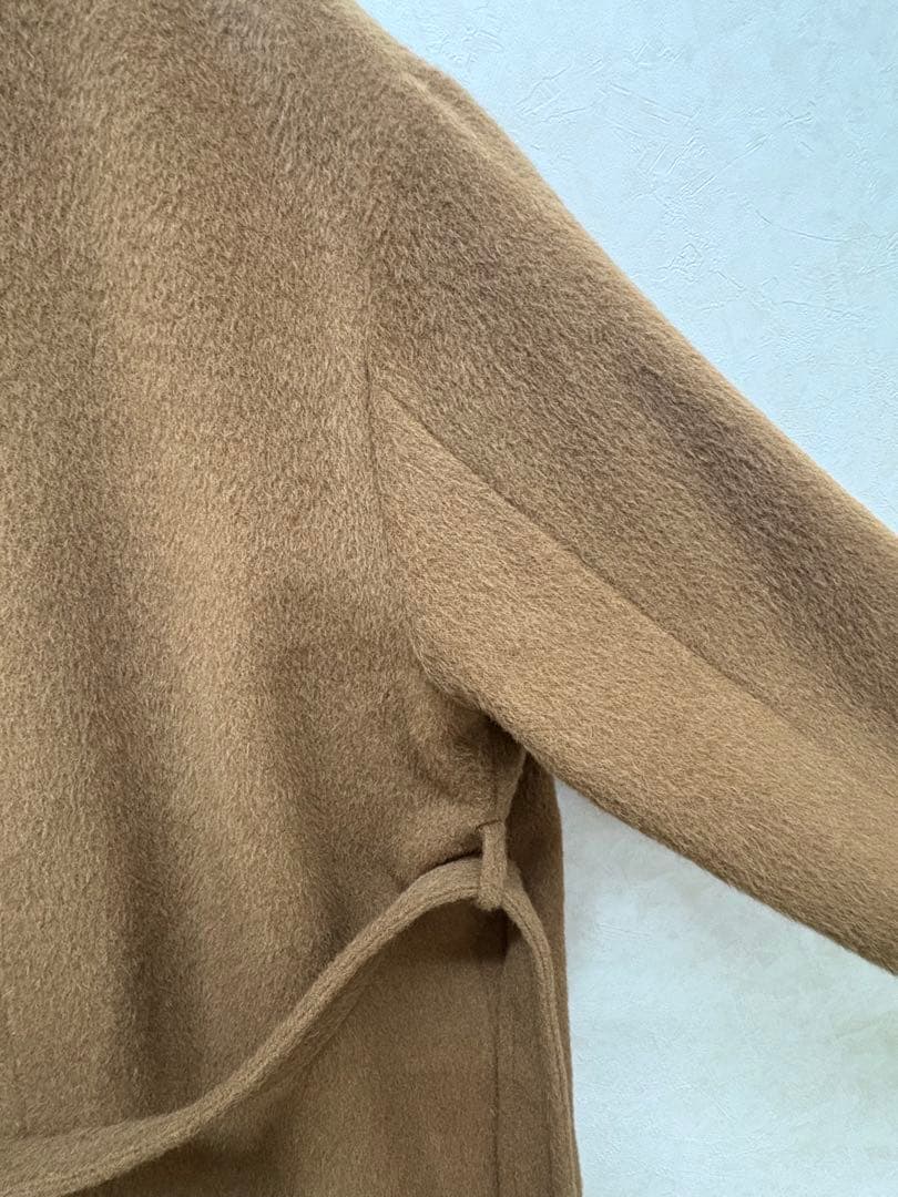 美品　IENA イエナ チェスターコート キャメル　38 　アルパカ　ベルト付き