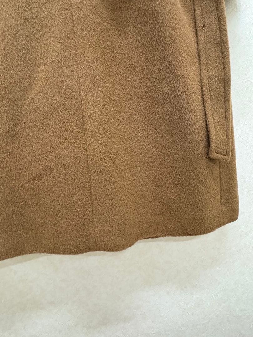 美品　IENA イエナ チェスターコート キャメル　38 　アルパカ　ベルト付き