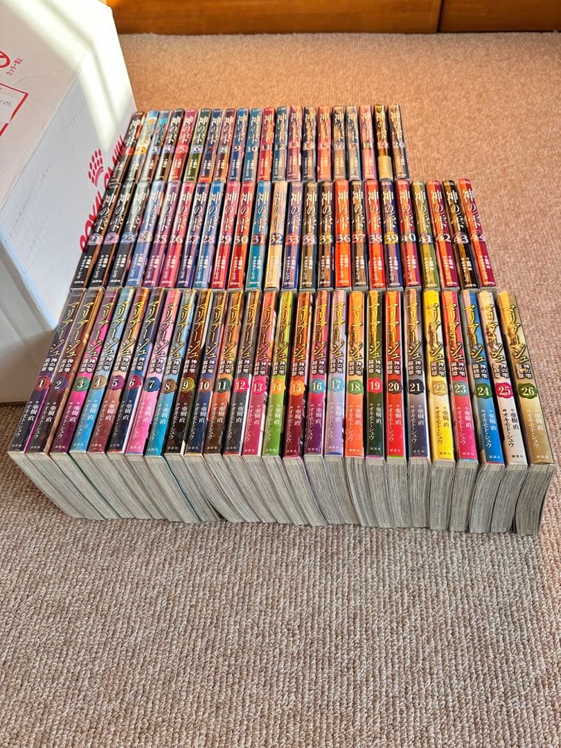 【70冊セット】神の雫 全44巻＋マリアージュ全26巻　漫画全巻セット70冊