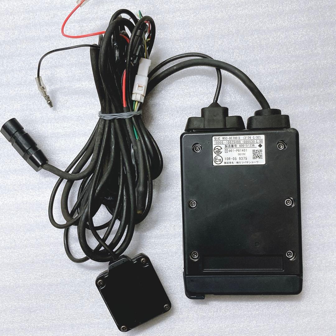 バイク用　ETC　車載器　ミツバ　MSC-BE700Ⅱ