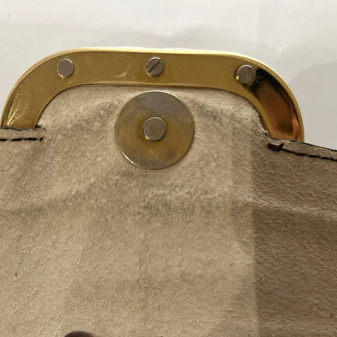 ドルチェ&ガッバーナ パイソン柄　蛇柄　クラッチ　チェーン付