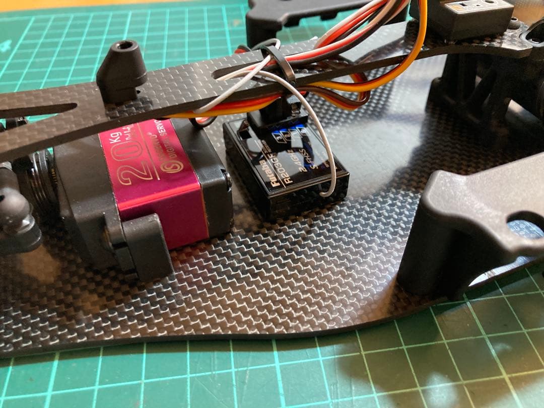 ヨコモ yokomo yd2 カーボンシャーシ メカ付き