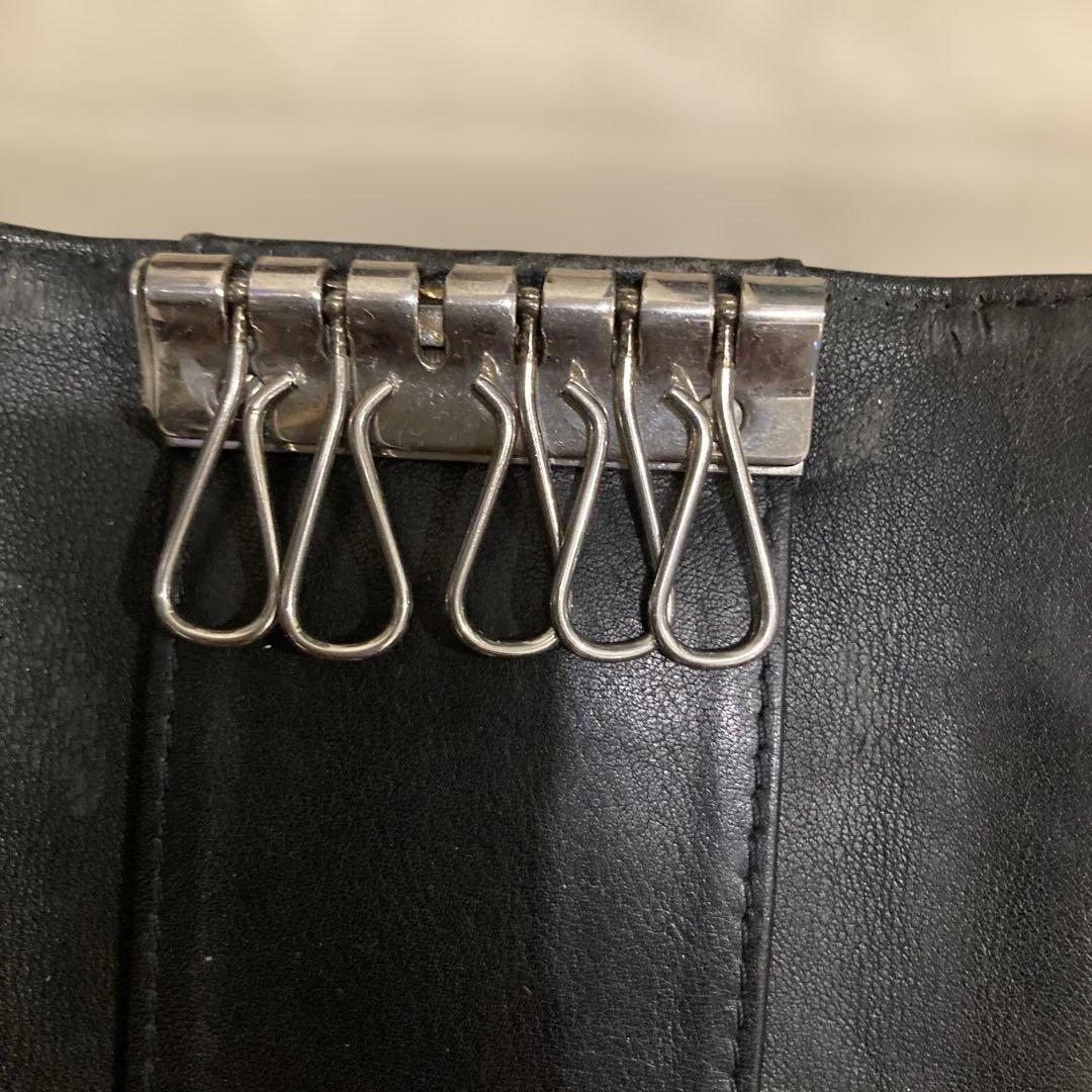 週末セール　シャネル　キーケース　ブラック