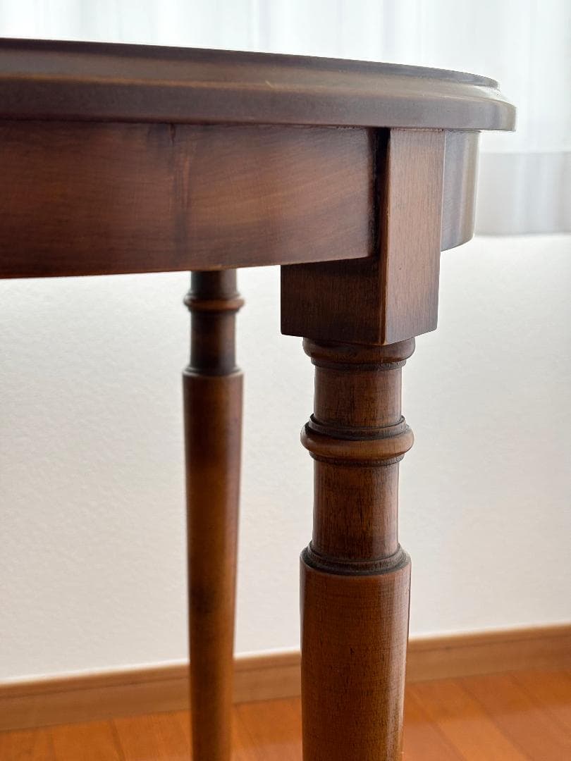 【特価】イタリア medea サイドテーブル ラウンド 丸 花台 飾り台