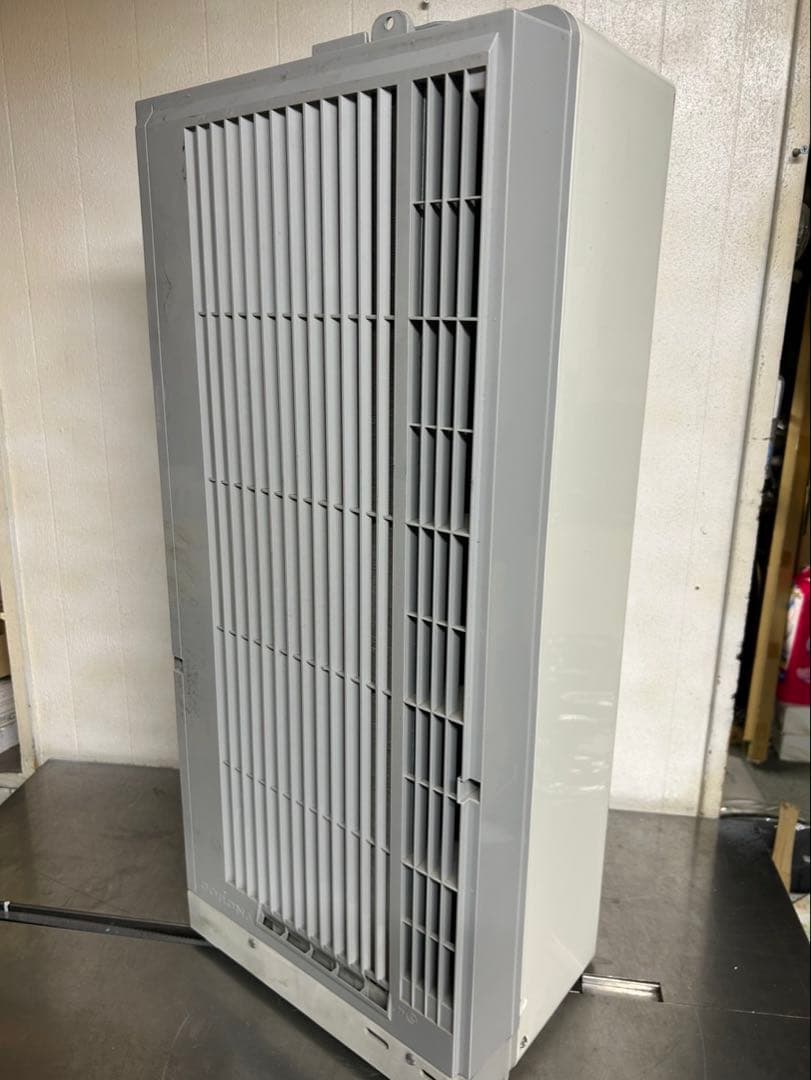 20年 コロナ窓用エアコン ホワイト冷房専用CWー16A リモコン付