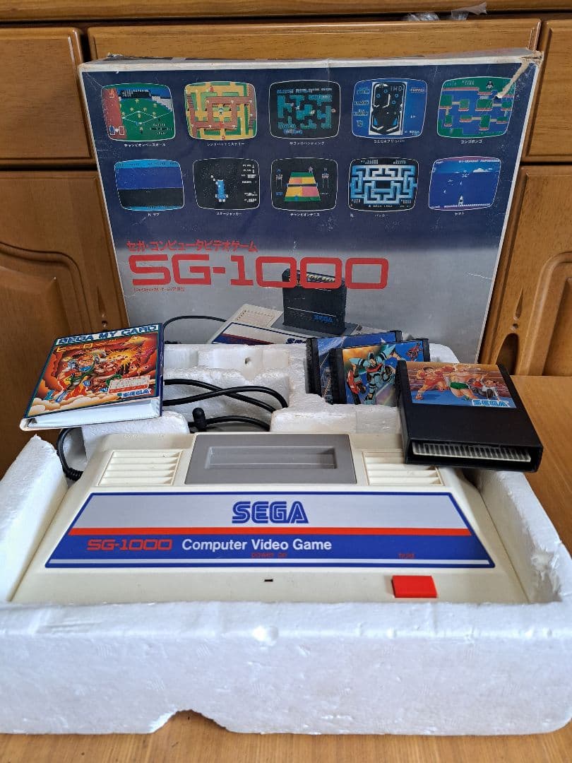 【珍品・ジャンク品】SEGA SG-1000 ゲーム機セット