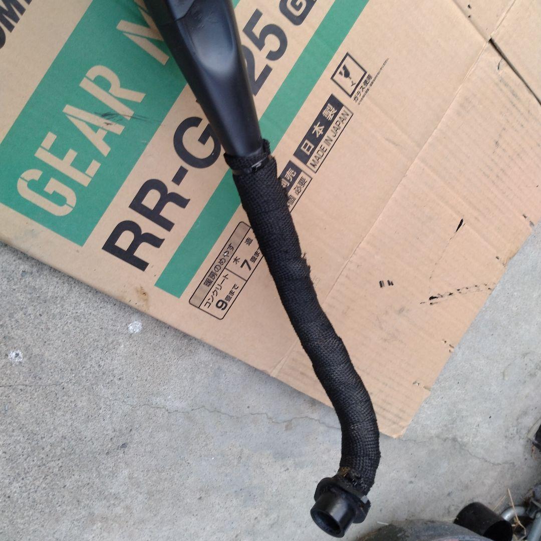 スーパーカブ90 HA02 純正マフラー 艶消し黒 オマケ付き