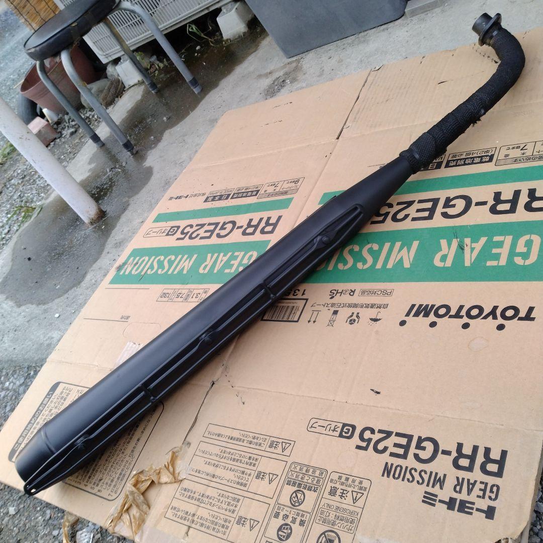 スーパーカブ90 HA02 純正マフラー 艶消し黒 オマケ付き