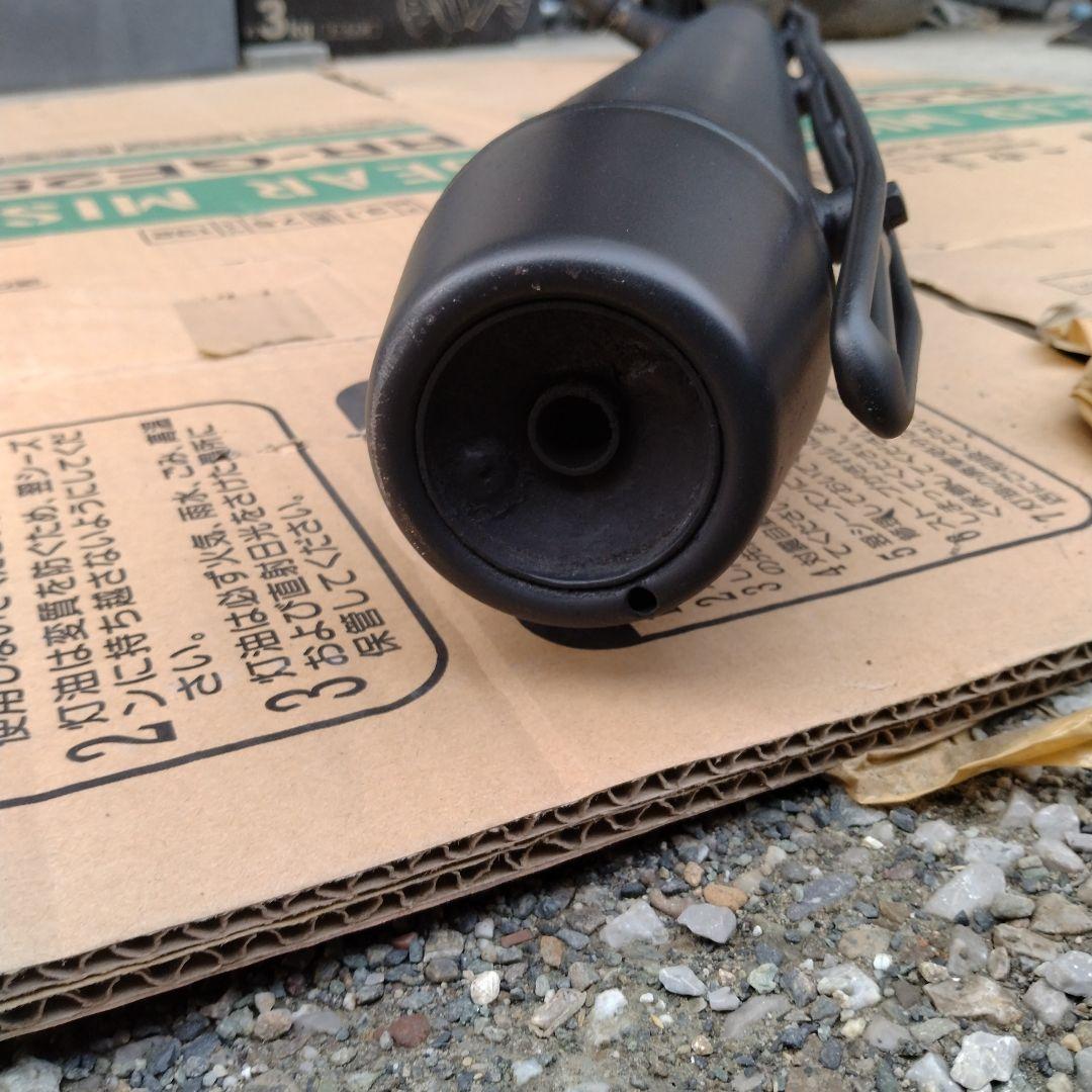 スーパーカブ90 HA02 純正マフラー 艶消し黒 オマケ付き