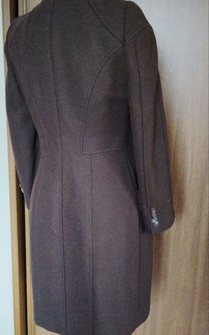 GIVENCHY ジバンシー　ブラウン チェスターコート