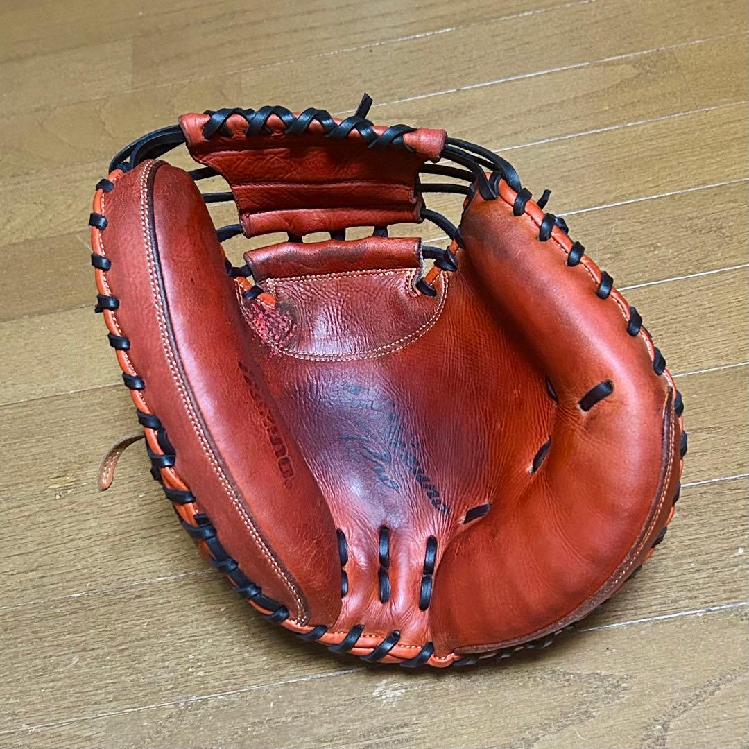 352.オーバーホールフルリペア ミズノプロ　硬式キャッチャーミットNZ型