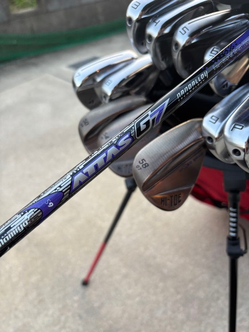 希少JORDAN キャディバッグ テーラーメイド クラブセット