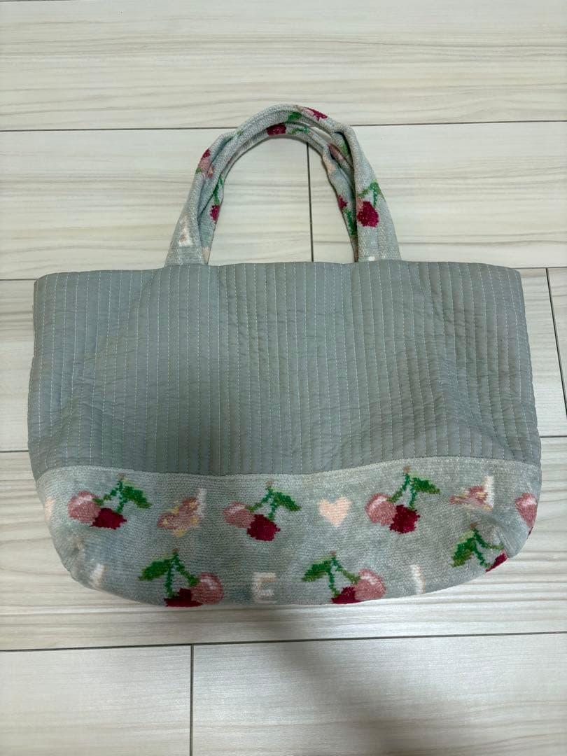 フェイラー　トートバッグ　キープスマイリングチェリー　FEILER ヌピバッグ