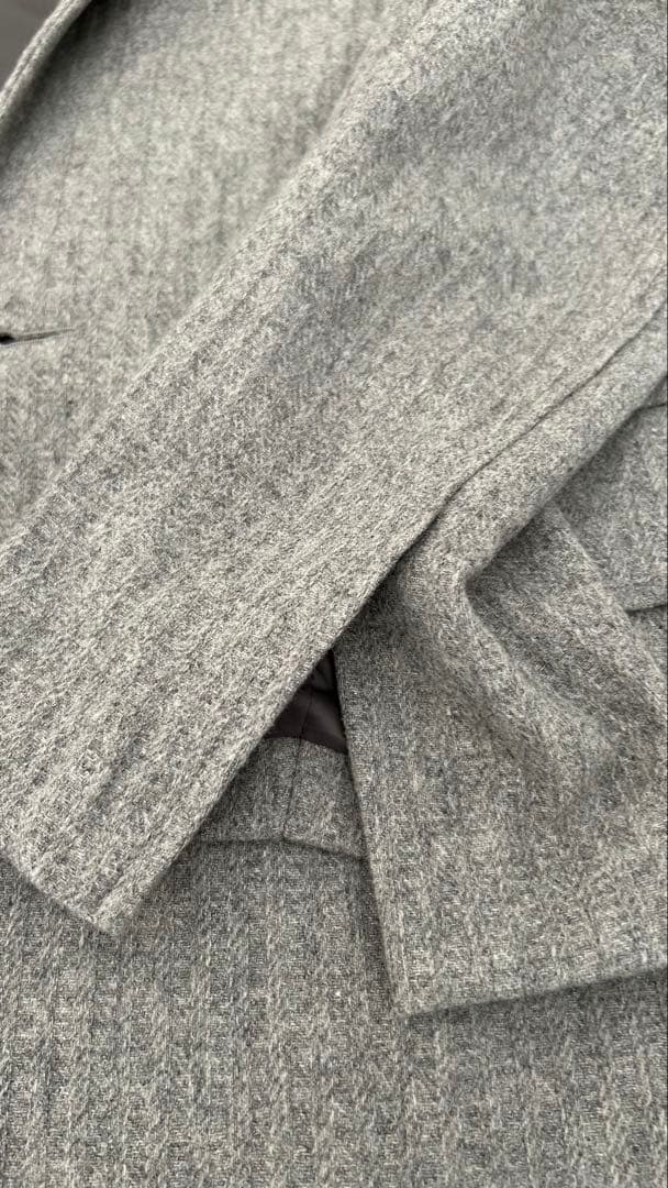 mkmk　デニミスト ウール ジャケットコート L グレー