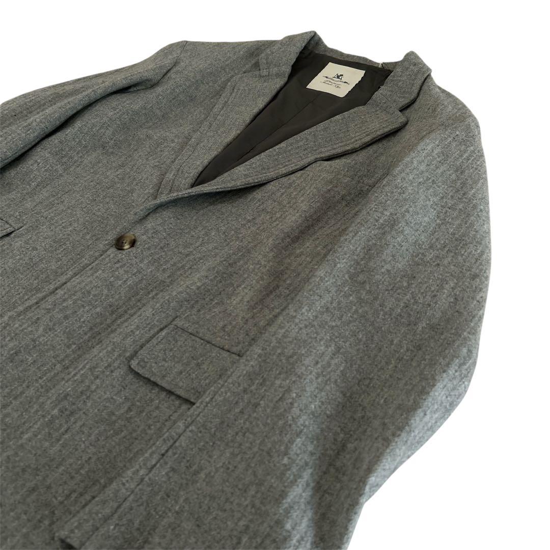 mkmk　デニミスト ウール ジャケットコート L グレー