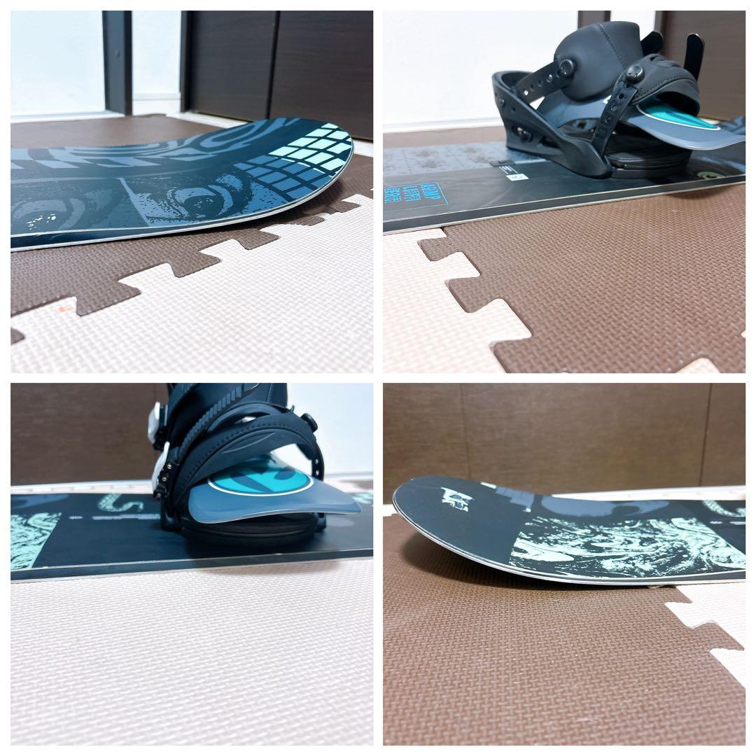 BURTON AMPLIFIER 157 CLUTCH M スノーボードセット