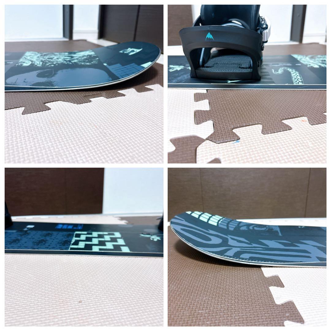 BURTON AMPLIFIER 157 CLUTCH M スノーボードセット