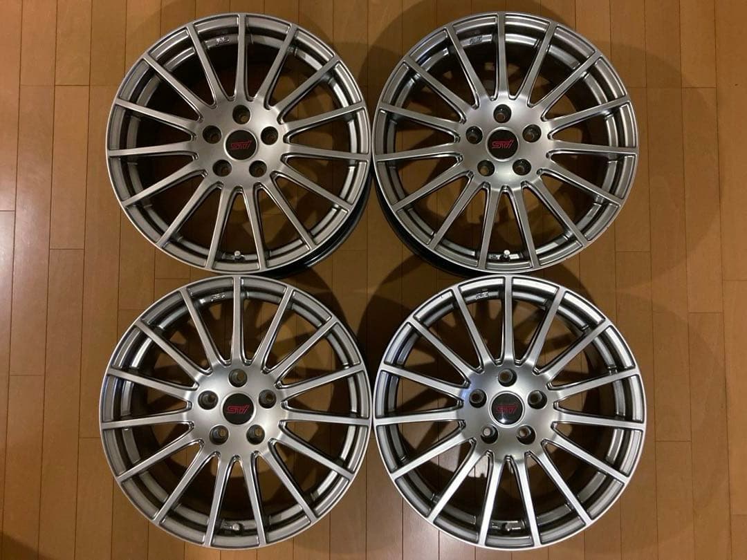 [ 値下中！！　] STI 18インチ ホイール 4本セット 送料込