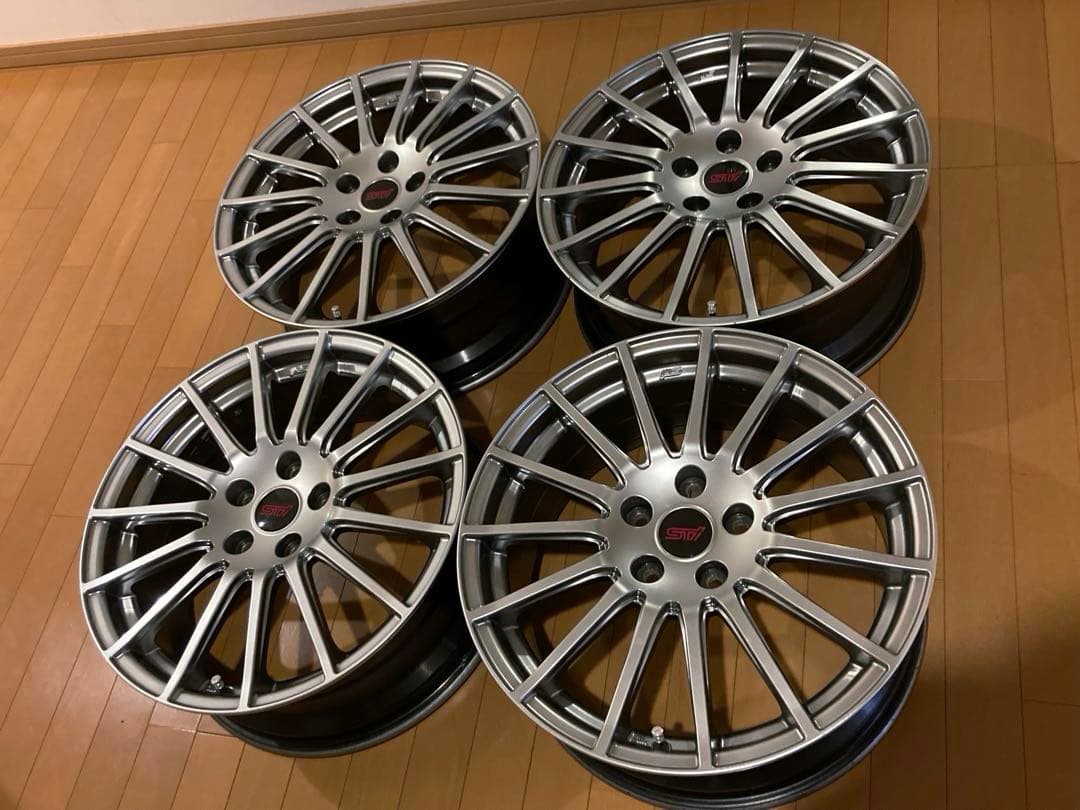[ 値下中！！　] STI 18インチ ホイール 4本セット 送料込