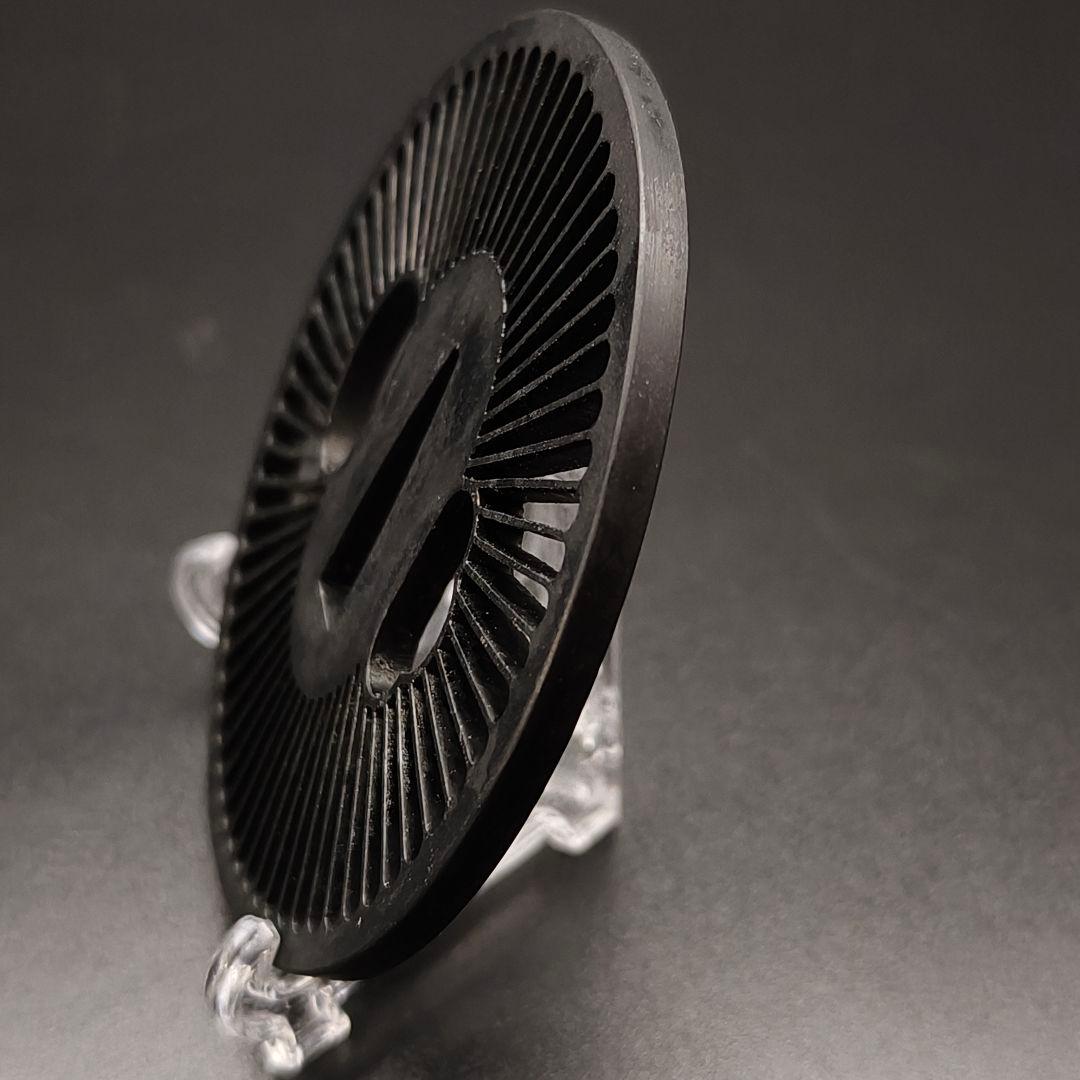 刀鍔　車輪の図　鉄製　金工品　細工　職人作　日本刀装具　鍔　つば　刀剣美術