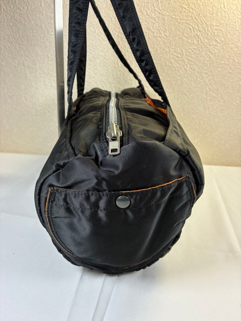 [未使用級] PORTER タンカー ドラムバッグ ミニボストン L