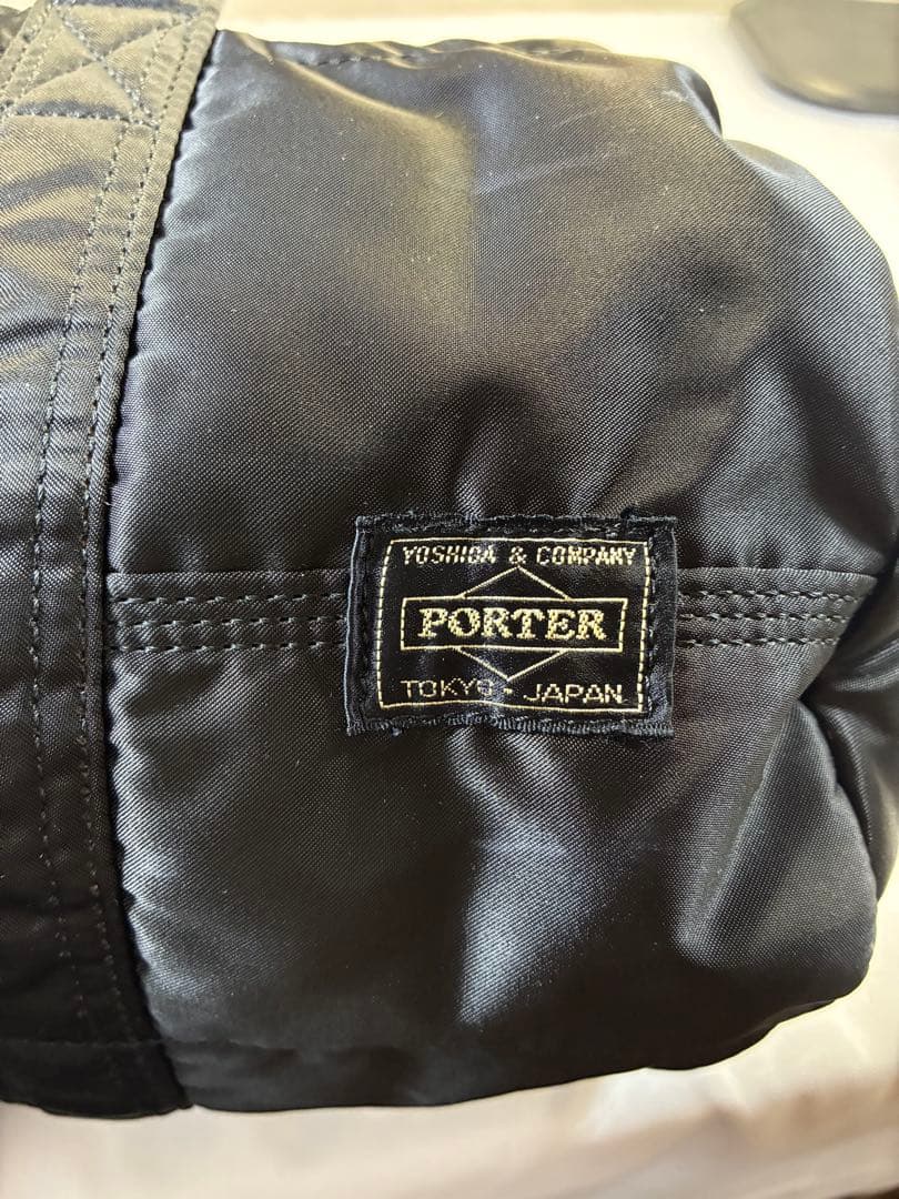 [未使用級] PORTER タンカー ドラムバッグ ミニボストン L