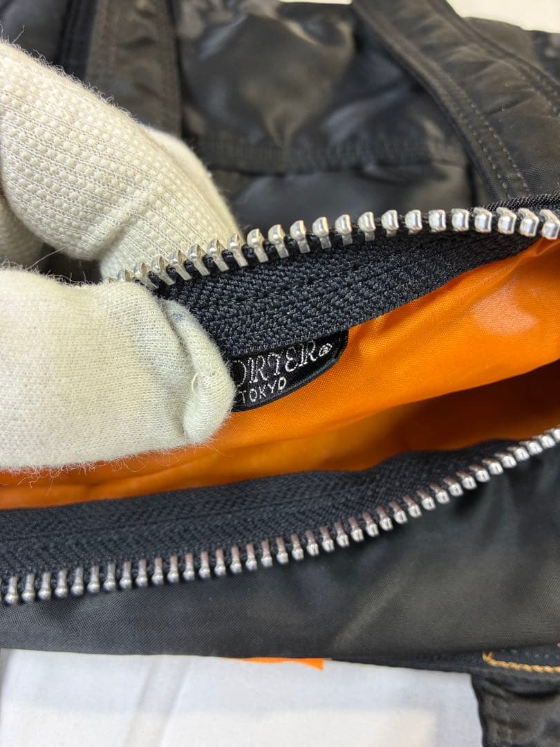 [未使用級] PORTER タンカー ドラムバッグ ミニボストン L