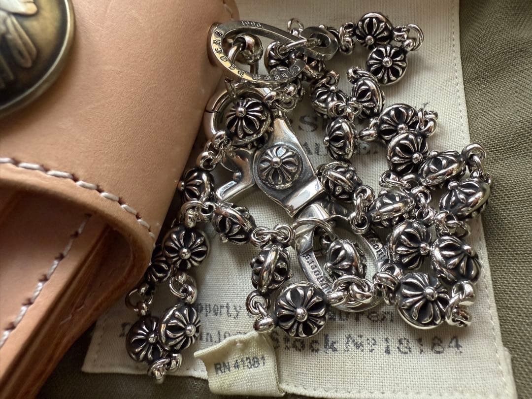 ★FUKACHAN　ウォレットチェーン　新型2ウォレットチェーン　刻印有り