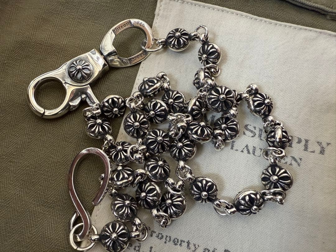 ★FUKACHAN　ウォレットチェーン　新型2ウォレットチェーン　刻印有り