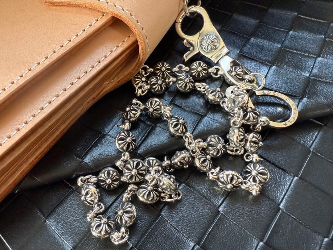 ★FUKACHAN　ウォレットチェーン　新型2ウォレットチェーン　刻印有り