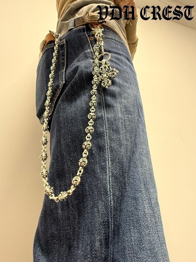 ★FUKACHAN　ウォレットチェーン　新型2ウォレットチェーン　刻印有り