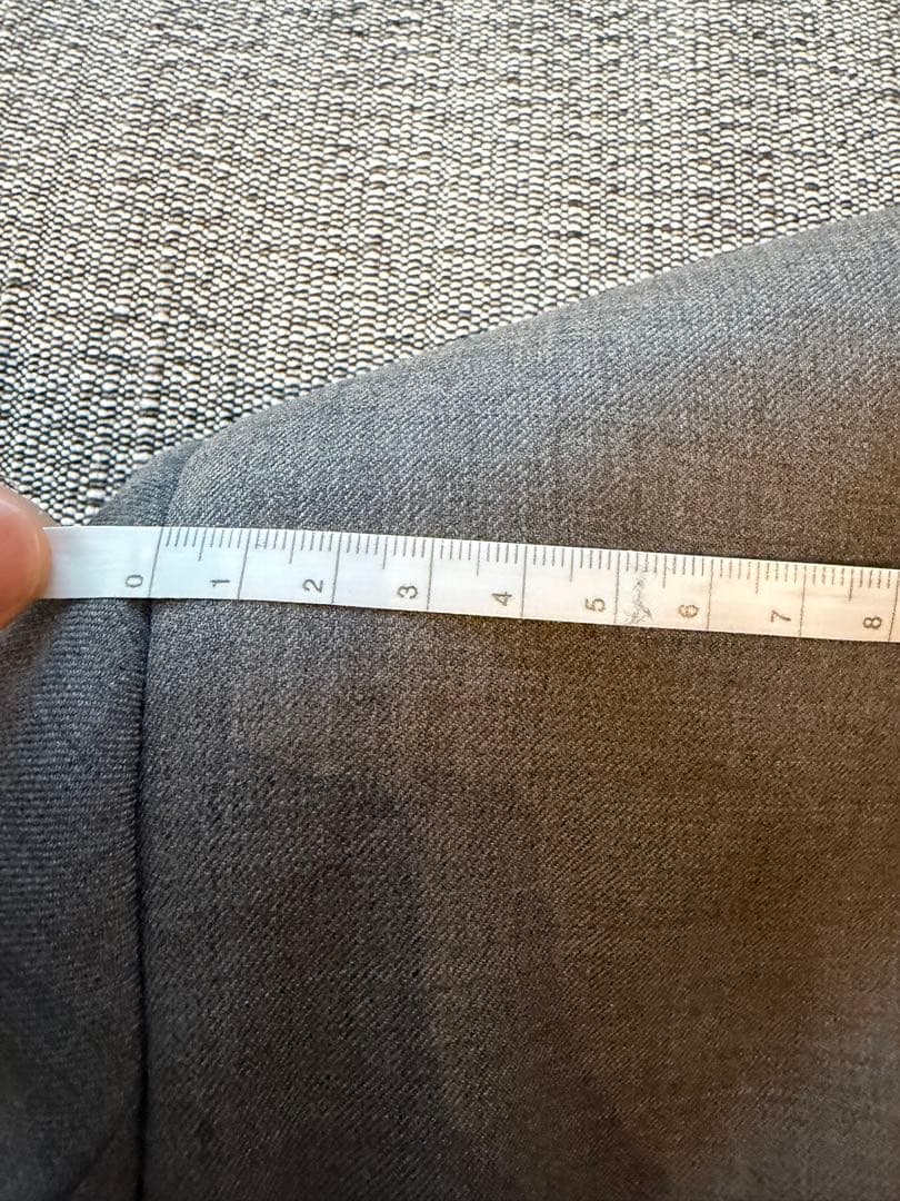 THOM BROWNE グレー スーツ ネクタイ付き