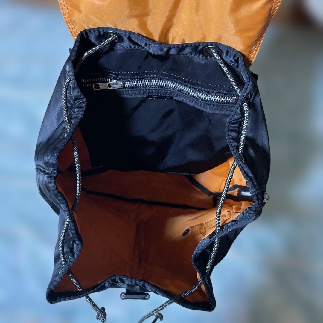 PORTER ブラック ナイロン バックパック