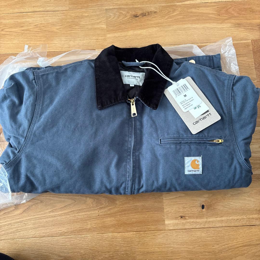 新品Carhartt OG Detroit jacket M ore black