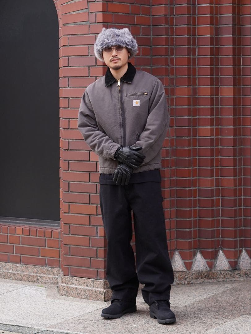 新品Carhartt OG Detroit jacket M ore black