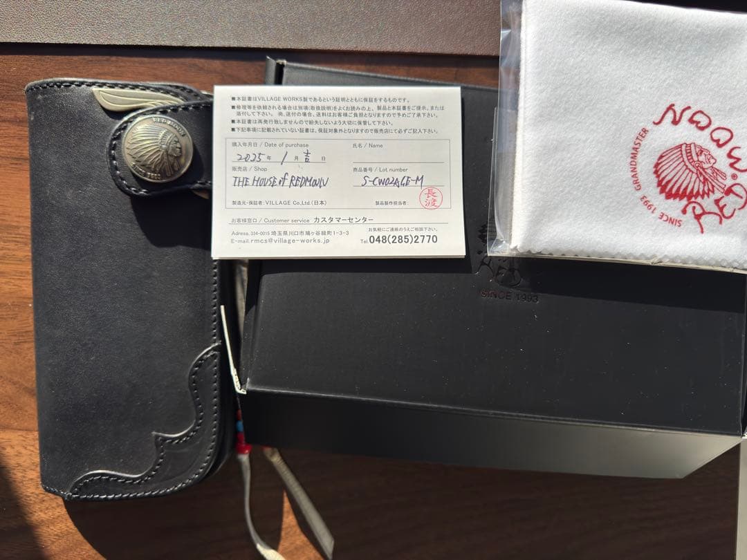 THE HOUSE OF REDMOOD 長財布 S-CWAGLE-M