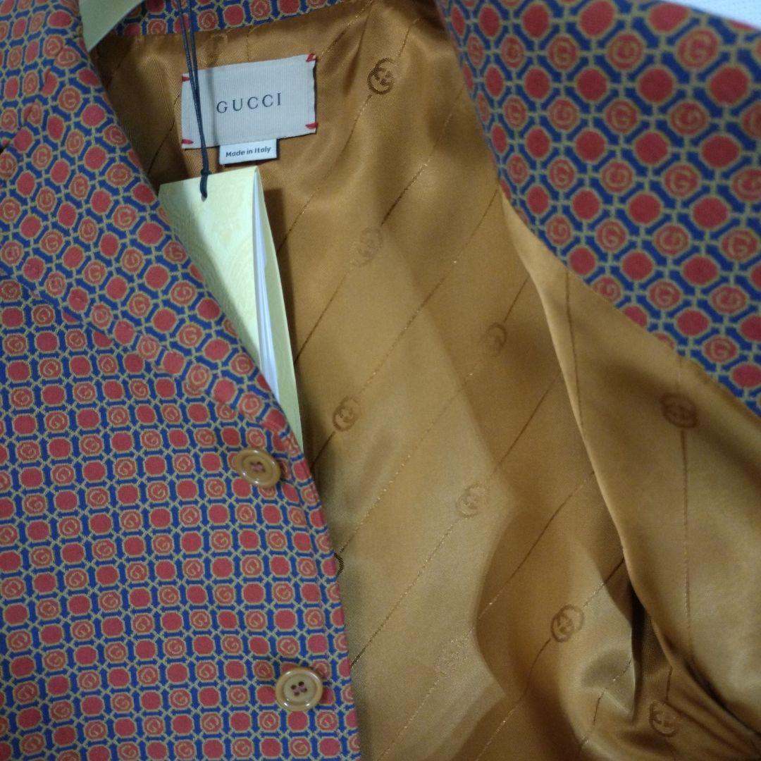 【美品】GUCCI オレンジ　ジャケット　8歳(130/64)　イタリア製