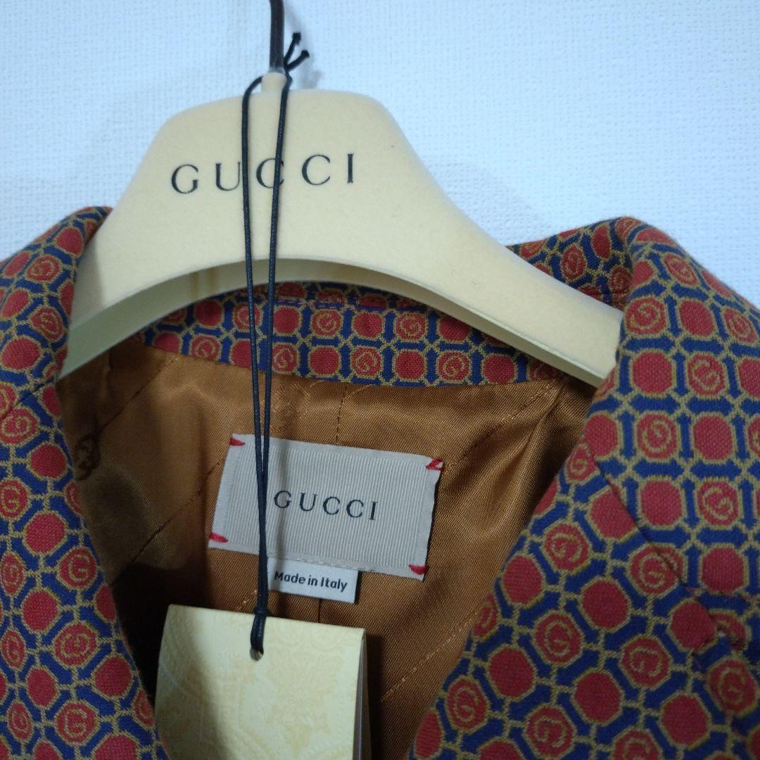 【美品】GUCCI オレンジ　ジャケット　8歳(130/64)　イタリア製